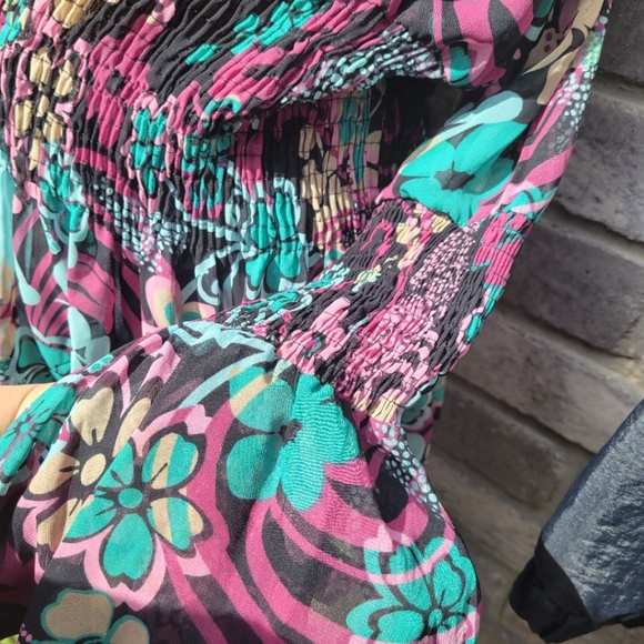 Y2k Bisou Bisou see through blouse (finally found it!) Ready to ship! - Picture 2 of 5